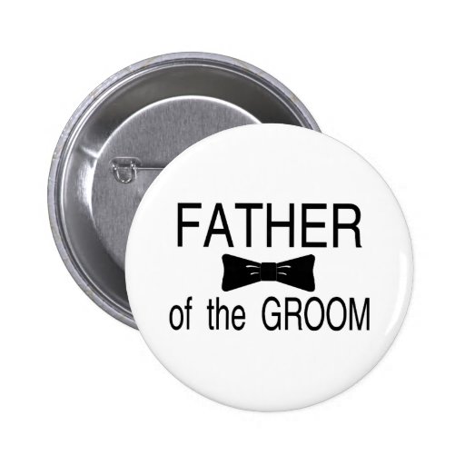 Father Of The Groom Bowtie Buttons
