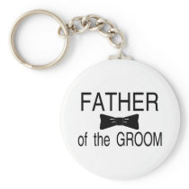 Father Of The Groom Bowtie Key Chains