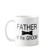 Father Of The Groom Bowtie Mugs