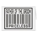 Father of the Groom Priceless Card