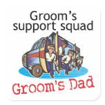 Father of the Groom Stickers