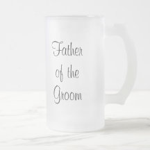 Father of the Groom Thank You Tankard Mugs