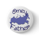 Father (Russian) Map Pinback Buttons