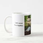father & son, Let's spend time together Coffee Mugs