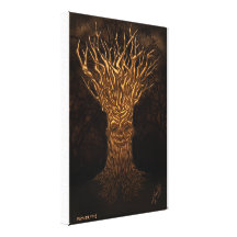 Father Time Gallery Wrap Canvas
