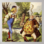 Father William Eel Canvas Art Poster