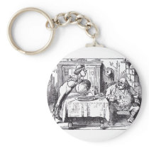Father William:  Goose keychains