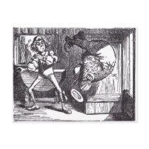 Father William: Somersault postcards