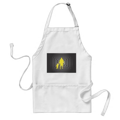 Father With Son Apron by greenapple63