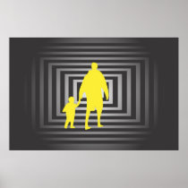 Father With Son Posters