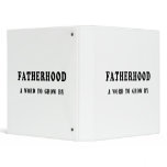 Fatherhood binders