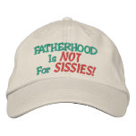 Fatherhood embroidered hats