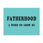 Fatherhood postcards