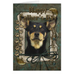 Fathers Day - Australian Kelpie Card