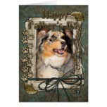 Fathers Day - Australian Shepherd - Dustine Cards
