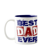 Father's Day Best Dad Patriotic Coffee Mug