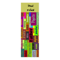 Father's Day Bookmark