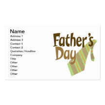 Fathers Day Business Card