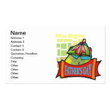 Fathers Day Business Card
