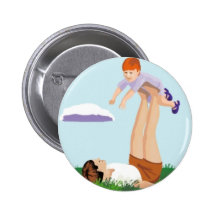 Father's Day Button