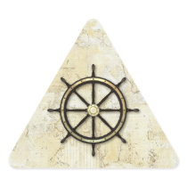 Fathers Day - Captains Wheel Sticker