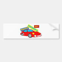 Fathers Day Car Bumper Stickers