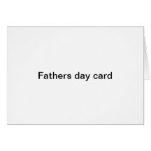 Fathers day card