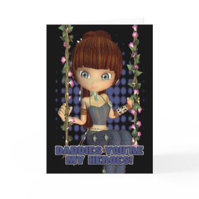Father's Day Card - Daddies, Gay Male Daddies by moonlake