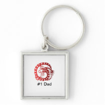 Father's Day Chinese Dragon keychains