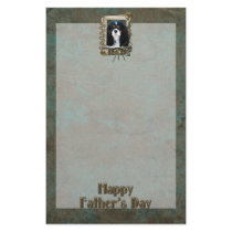Fathers Day DAD- Stone Paws - Cavalier - Tri Colou