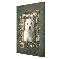 Fathers Day DAD - Stone Paws - Westie