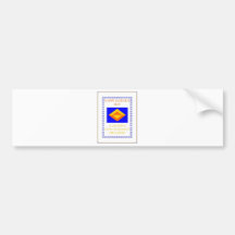 FATHERS DAY DESIGN BUMPER STICKER
