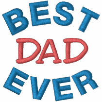 Father's Day  Embroidered