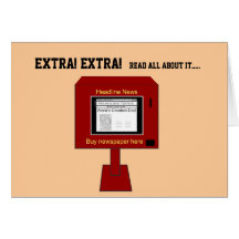 Father's Day Headline News 2013 Card