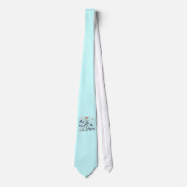 Father's Day Hero Dad of Son Tie