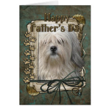 Fathers Day - Lowchen Cards