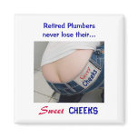 Father's Day Magnet: Retired Plumbers -