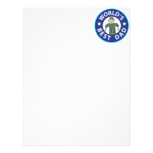 Fathers Day Military Dad Customized Letterhead