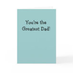 Father's Day Money - Card