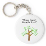 Father's Day "Money Doesn't Grow On Trees" Keychain