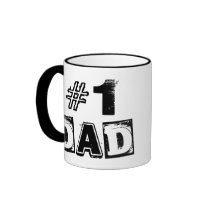 Father's Day Number One Dad Coffee Mug