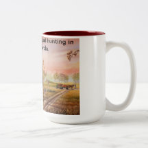 Fathers Day Out...Quail hunting in central Florida Coffee Mugs