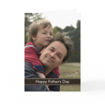 Father's Day Photo Card