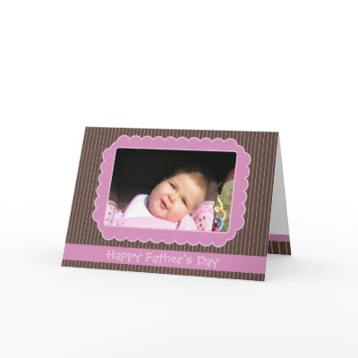Father's Day Photo Frame Card by cutietoots