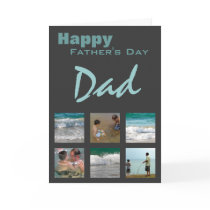 Father's Day Photo Template Card