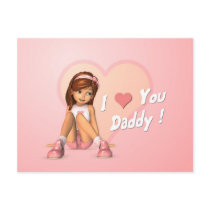 Fathers Day Sadie Postcard