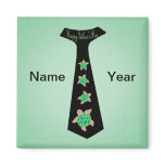Father's Day sea turtle tie design Magnet