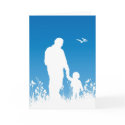 Father's Day Silhouette Card