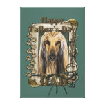 Fathers Day - Stone Paws - Afghan Canvas Print
