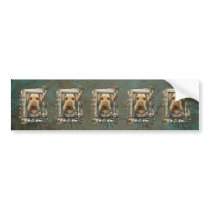 Fathers Day - Stone Paws - Airedale